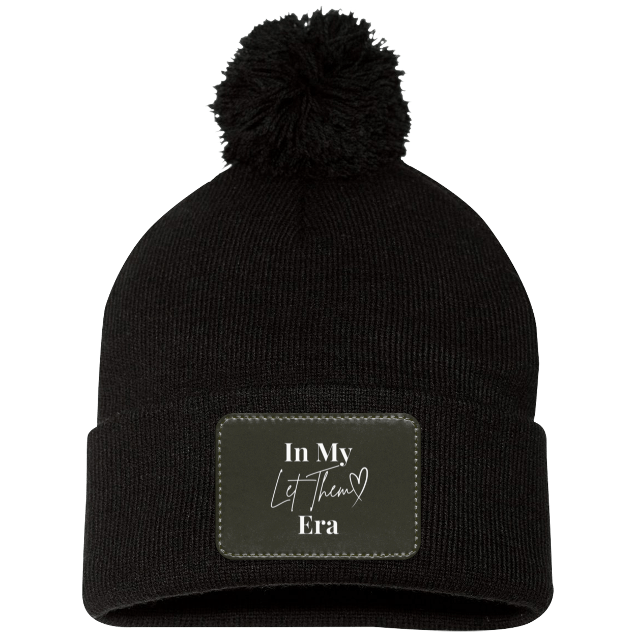 SP15 Pom Pom Knit Cap - Patch