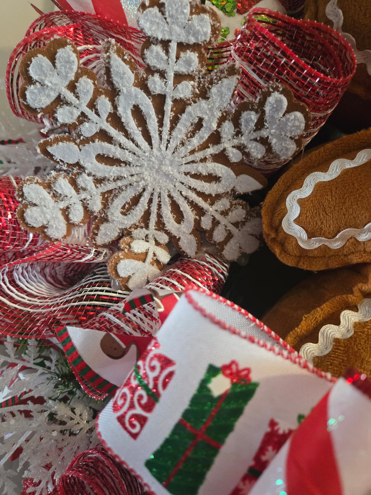 Candy Cane Lane Wreath