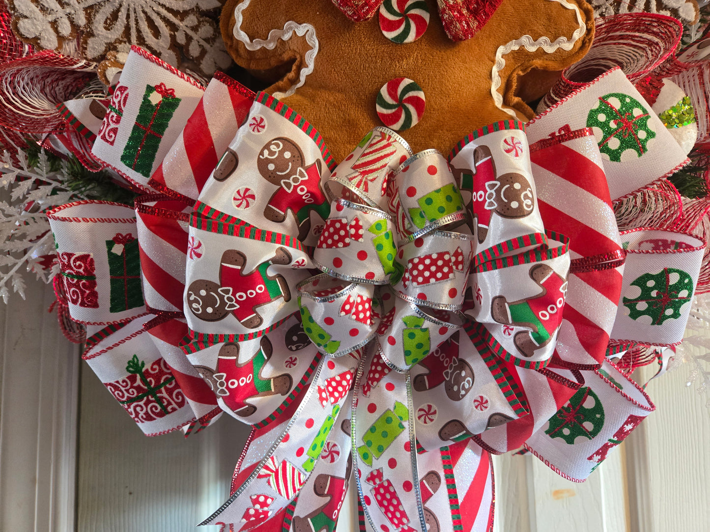 Candy Cane Lane Wreath