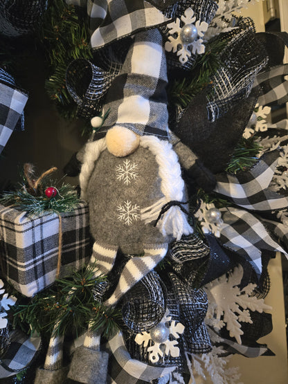 Winter Wonderland Gnome Wreath