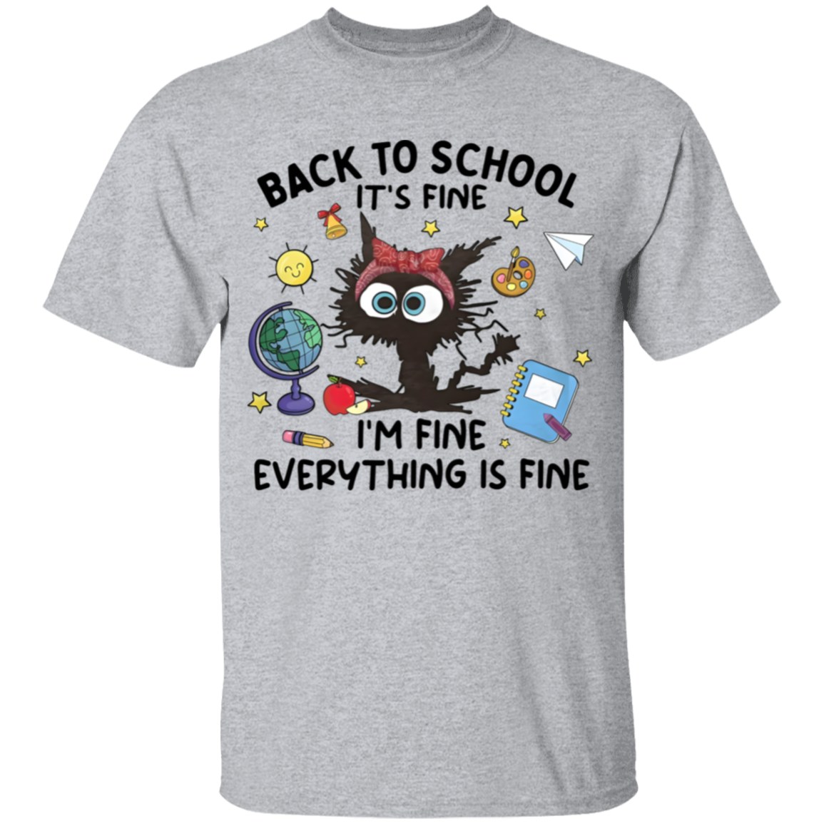 "Back to School: It's Fine" Kids' T-Shirt