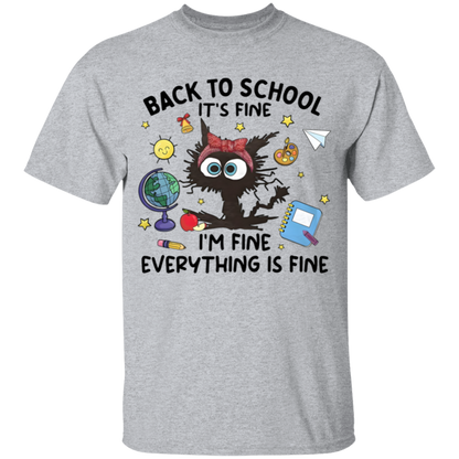 "Back to School: It's Fine" Kids' T-Shirt