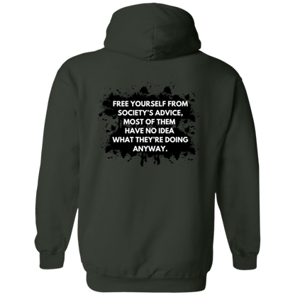 "Free Yourself from Society's Advice" Men's Hoodie