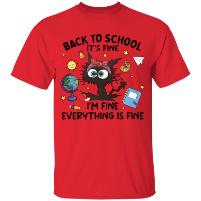 "Back to School: It's Fine" Kids' T-Shirt