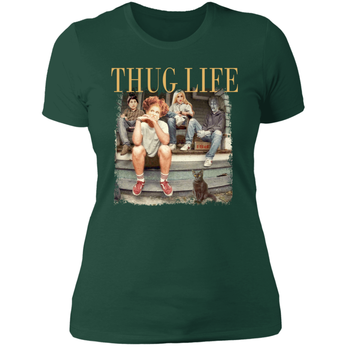 "Thug Life" Ladies' Boyfriend T-Shirt