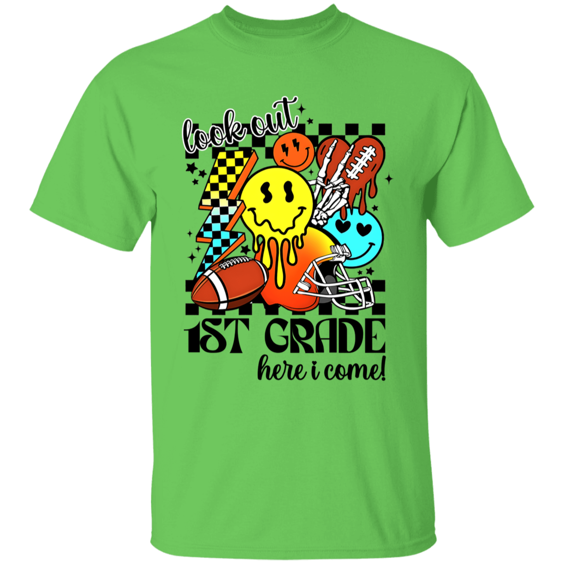 "Look Out [Grade Level] Here I Come" kids' t-shirt