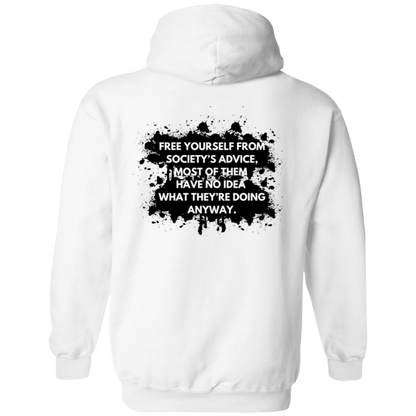 "Free Yourself from Society's Advice" Men's Hoodie