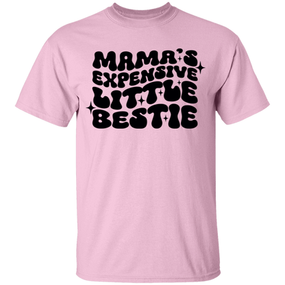"Mama's Expensive Little Bestie" kids' t-shirt
