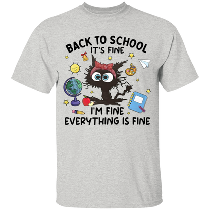 "Back to School: It's Fine" Kids' T-Shirt