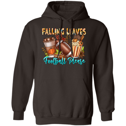 "Falling Leaves, Football Please" Hoodie