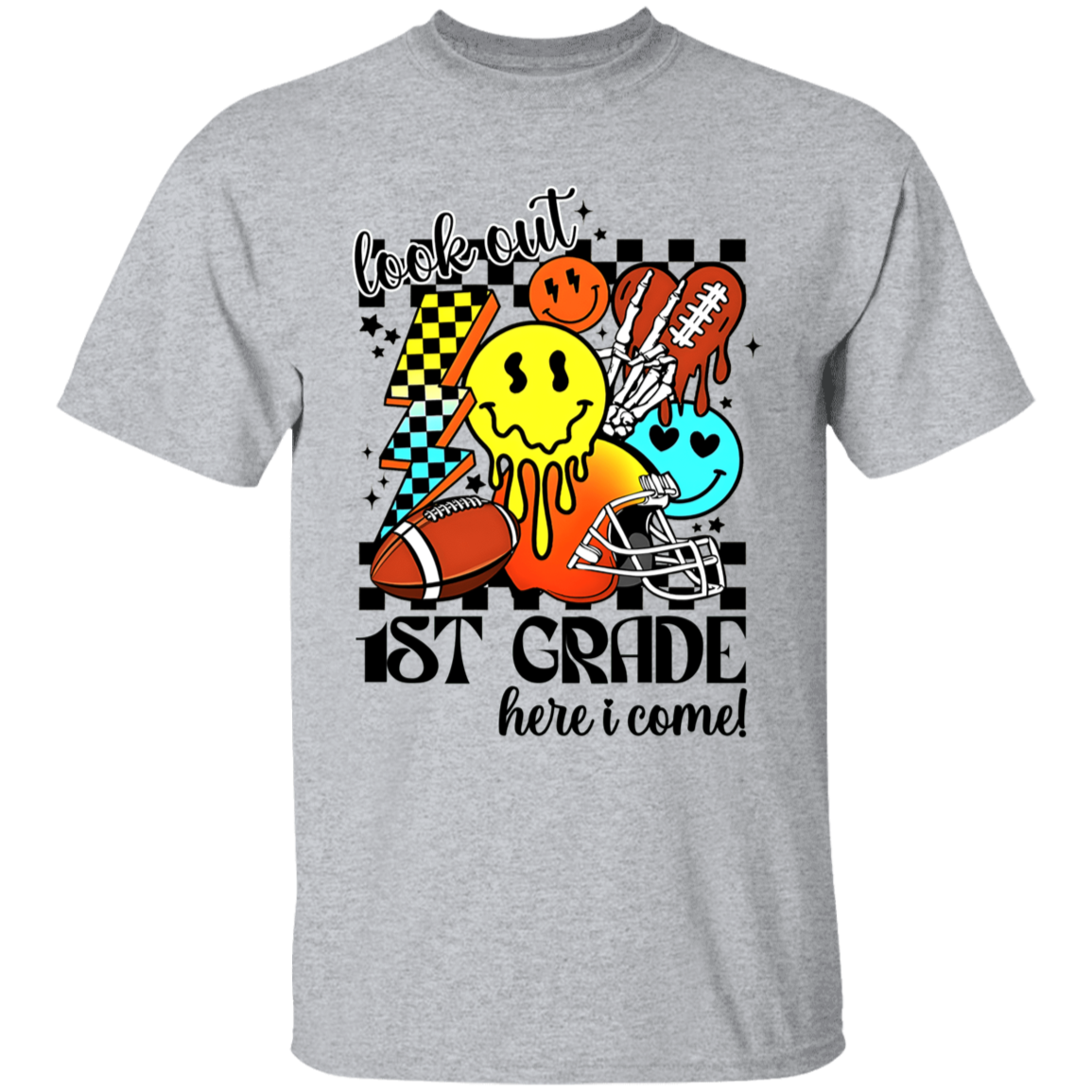 "Look Out [Grade Level] Here I Come" kids' t-shirt