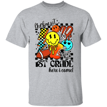 "Look Out [Grade Level] Here I Come" kids' t-shirt