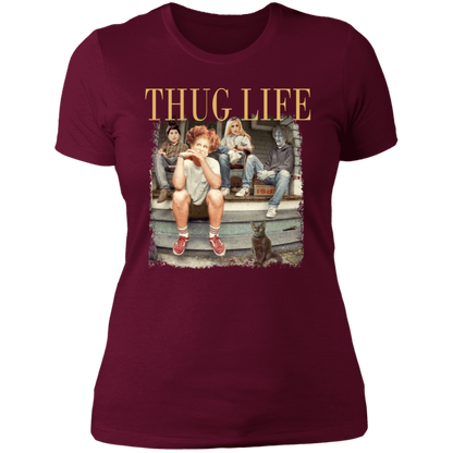 "Thug Life" Ladies' Boyfriend T-Shirt