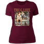 "Thug Life" Ladies' Boyfriend T-Shirt