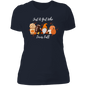 "Just a Girl Who Loves Fall" Ladies' Boyfriend T-Shirt