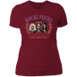 "Hocus Pocus I Need Coffee to Focus" Ladies' Boyfriend T-Shirt