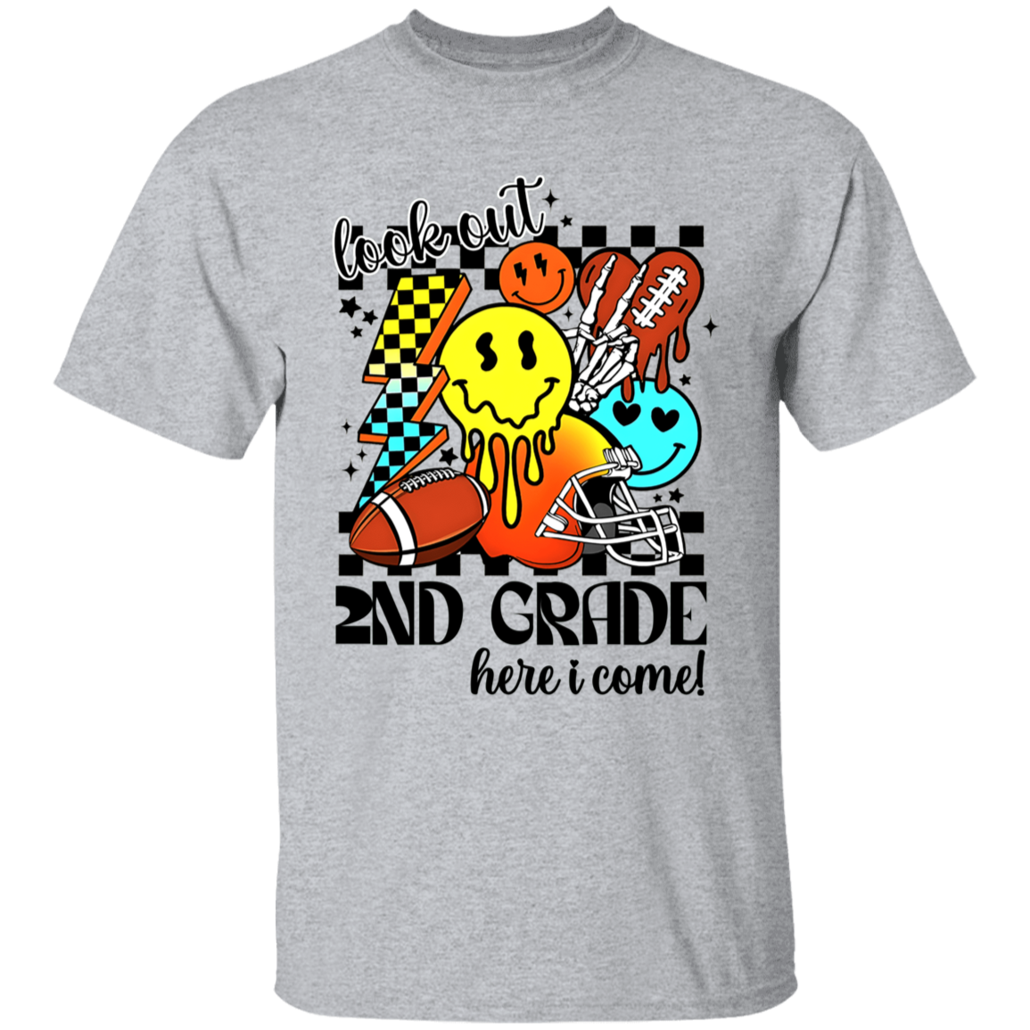 "Look Out [Grade Level] Here I Come" kids' t-shirt