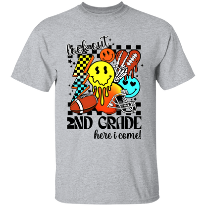 "Look Out [Grade Level] Here I Come" kids' t-shirt