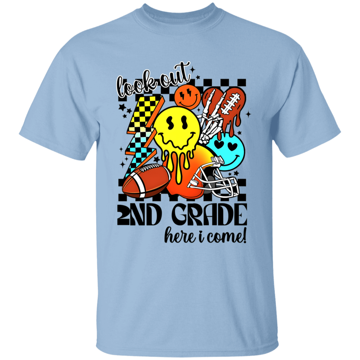 "Look Out [Grade Level] Here I Come" kids' t-shirt