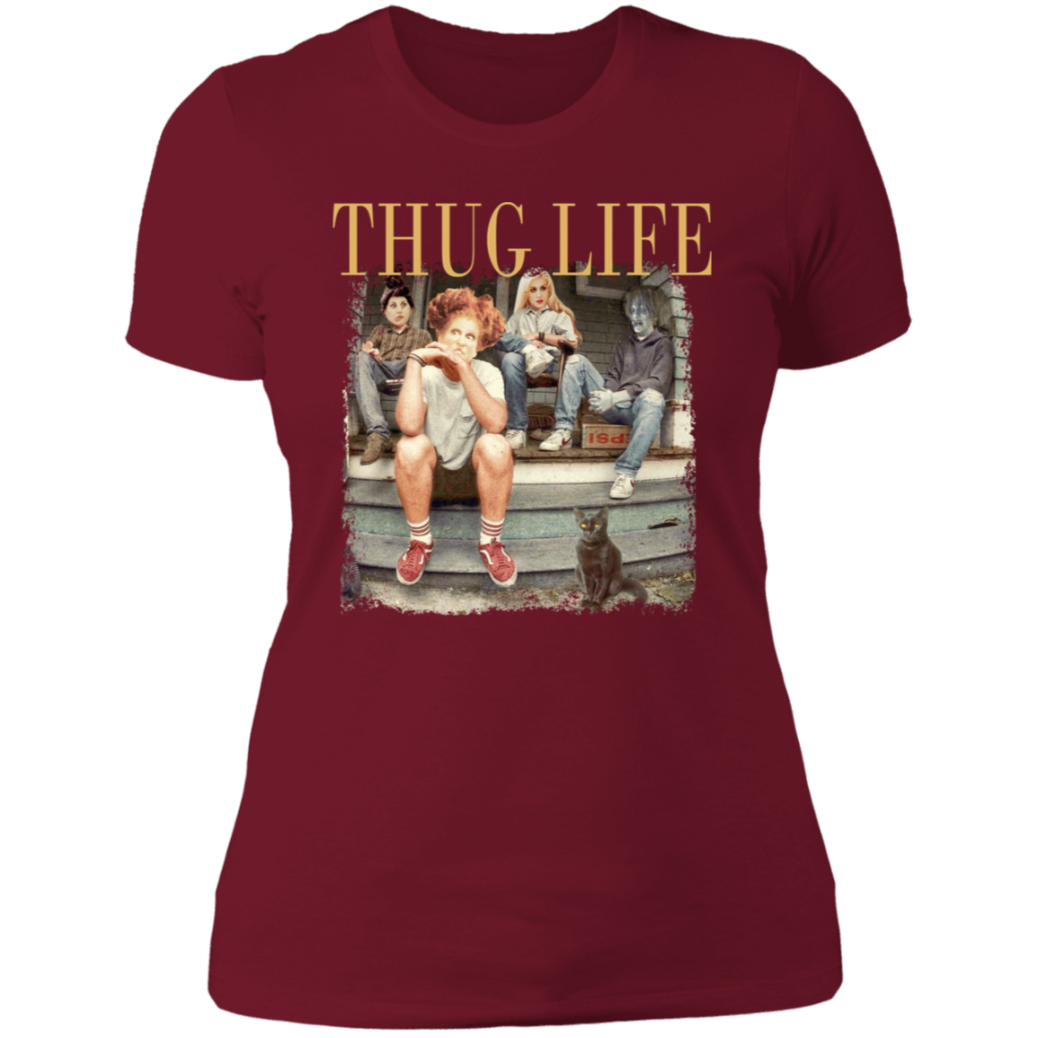 "Thug Life" Ladies' Boyfriend T-Shirt