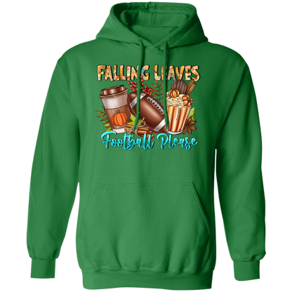 "Falling Leaves, Football Please" Hoodie