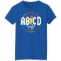 Front and Back Design "ABCD Teacher Tour" t-shirt!