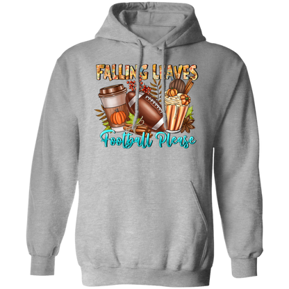 "Falling Leaves, Football Please" Hoodie