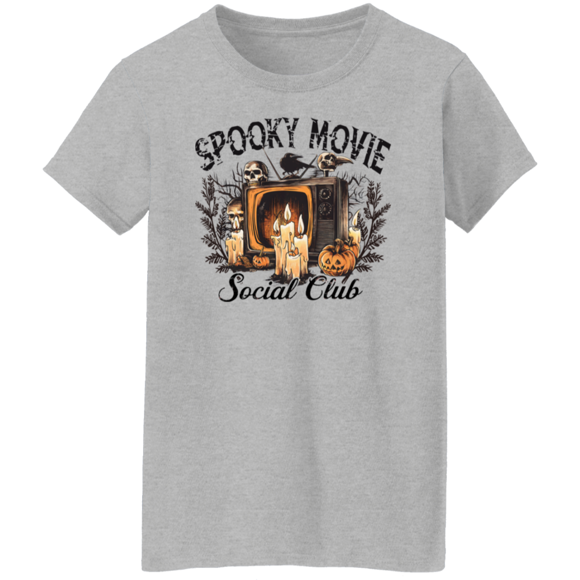 "Spooky Movie Social Club" T-Shirt