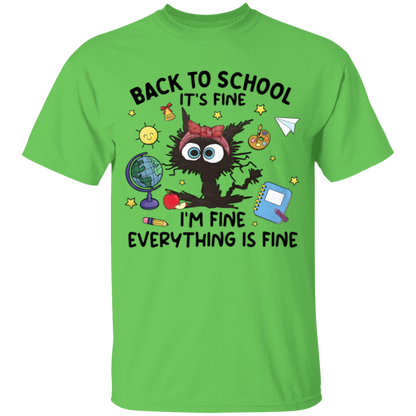 "Back to School: It's Fine" Kids' T-Shirt