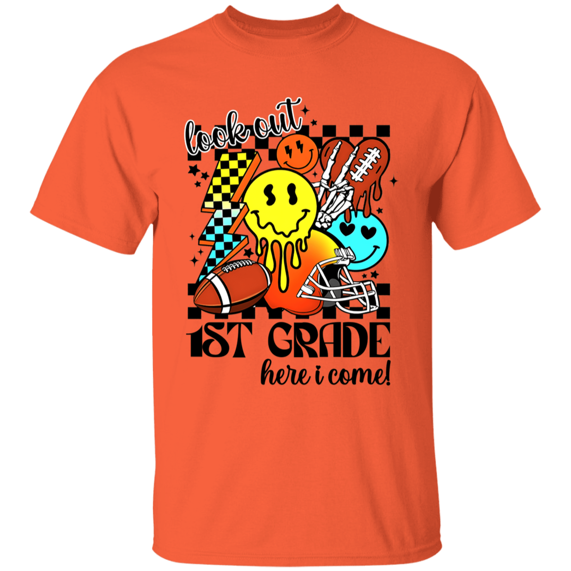 "Look Out [Grade Level] Here I Come" kids' t-shirt