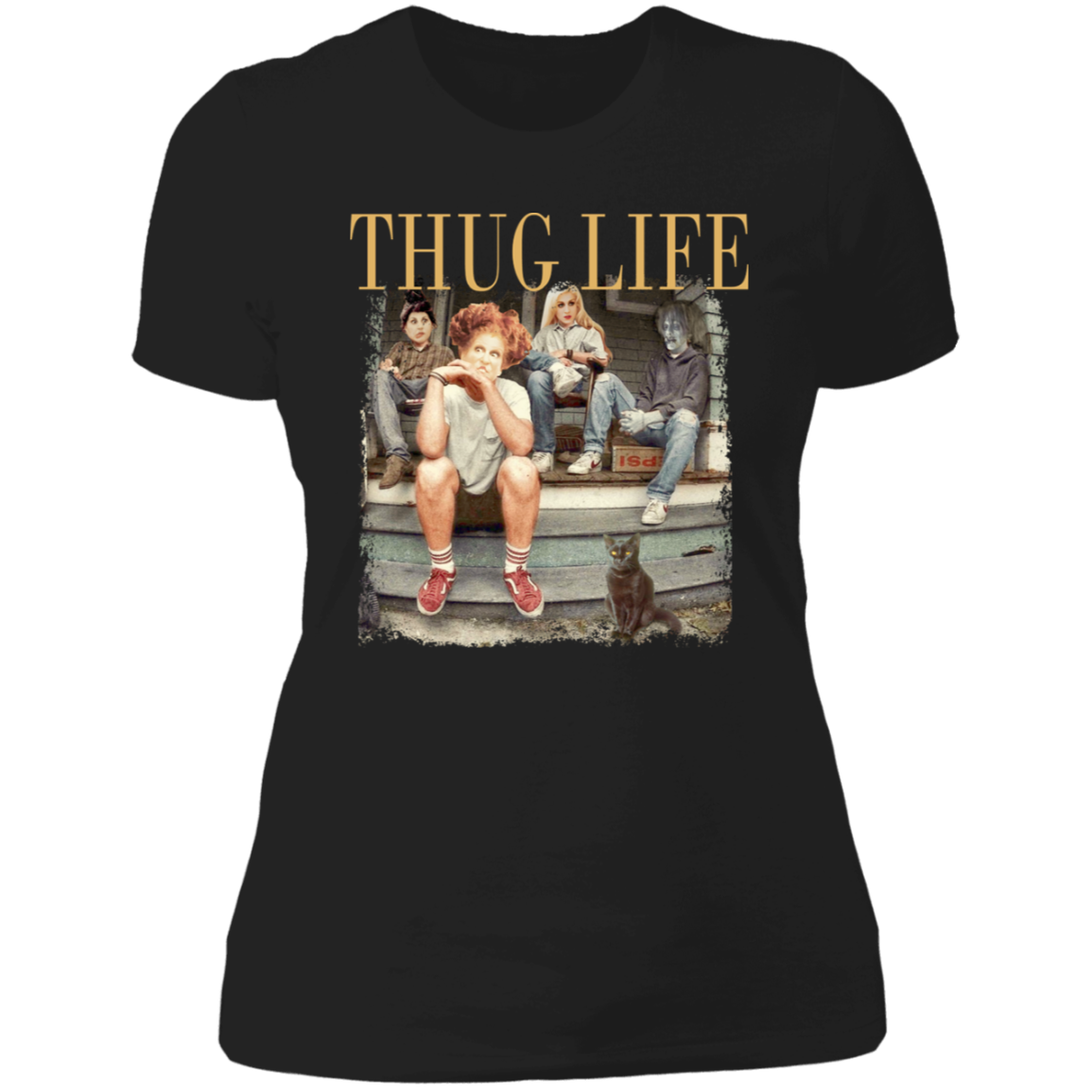 "Thug Life" Ladies' Boyfriend T-Shirt