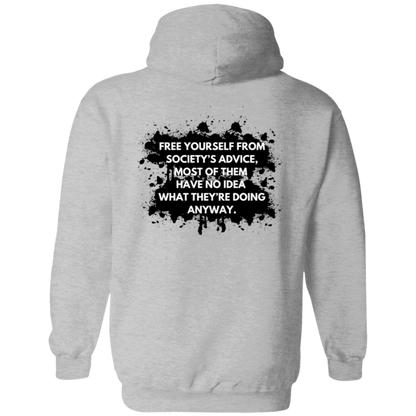 "Free Yourself from Society's Advice" Men's Hoodie