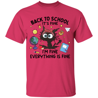 "Back to School: It's Fine" Kids' T-Shirt