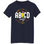 Front and Back Design "ABCD Teacher Tour" t-shirt!