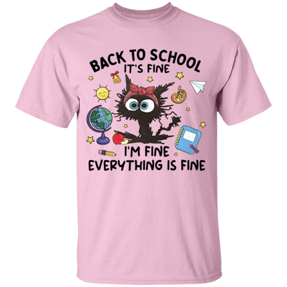 "Back to School: It's Fine" Kids' T-Shirt