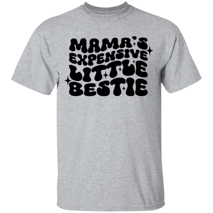 "Mama's Expensive Little Bestie" kids' t-shirt