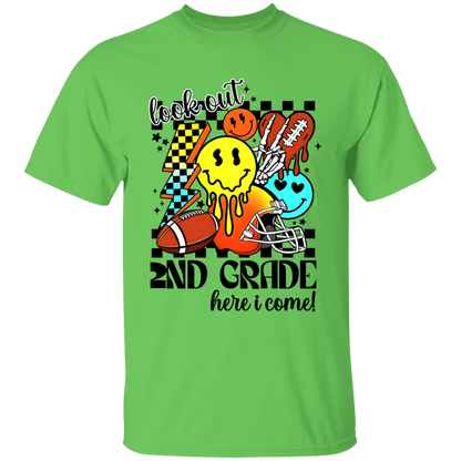 "Look Out [Grade Level] Here I Come" kids' t-shirt