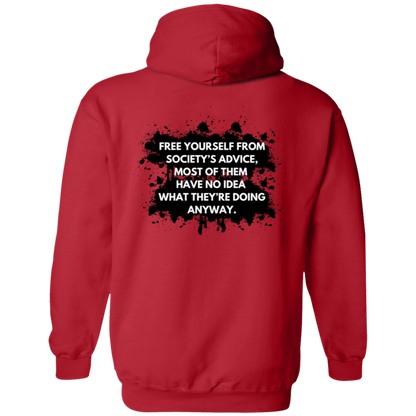 "Free Yourself from Society's Advice" Men's Hoodie