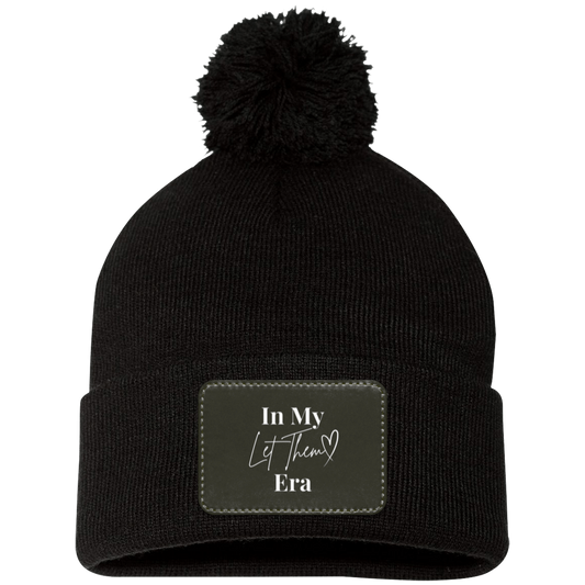 SP15 Pom Pom Knit Cap - Patch