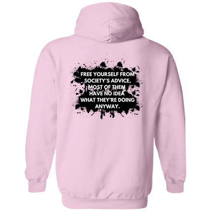 "Free Yourself from Society's Advice" Men's Hoodie