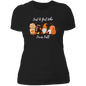 "Just a Girl Who Loves Fall" Ladies' Boyfriend T-Shirt