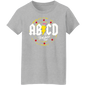 Front and Back Design "ABCD Teacher Tour" t-shirt!