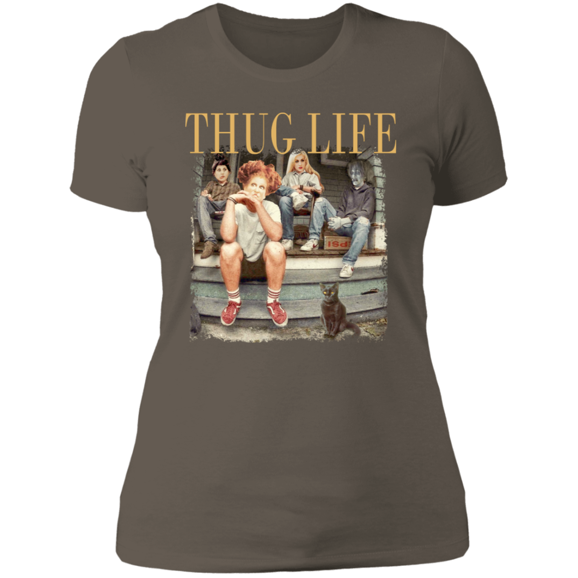 "Thug Life" Ladies' Boyfriend T-Shirt