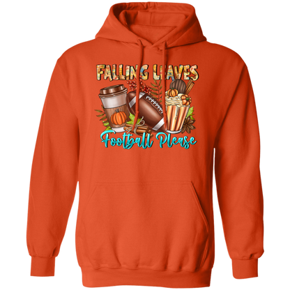 "Falling Leaves, Football Please" Hoodie