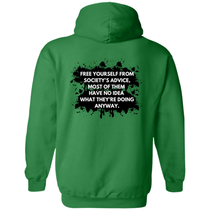 "Free Yourself from Society's Advice" Men's Hoodie