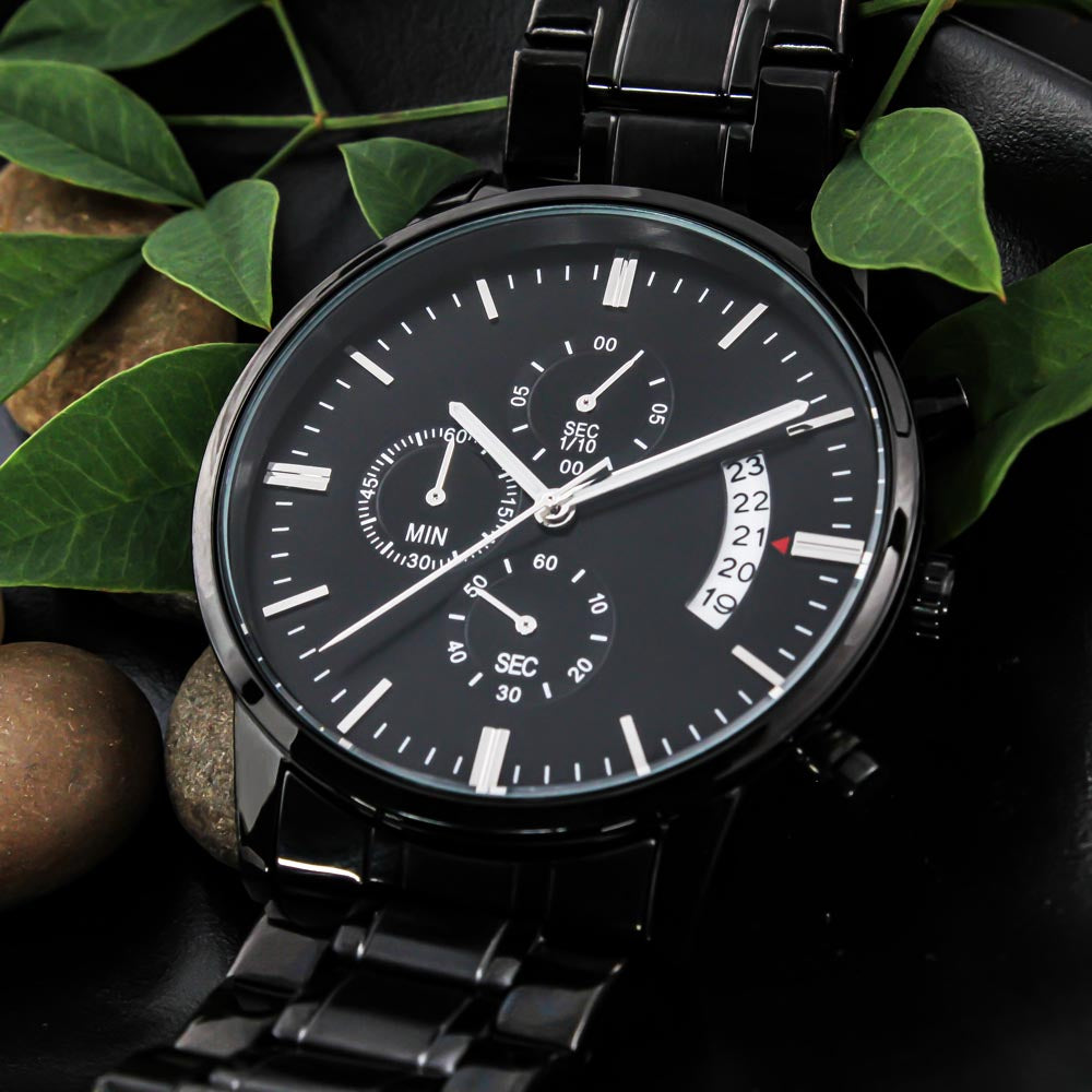 "Adventure Awaits" Men's Watch