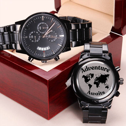 "Adventure Awaits" Men's Watch