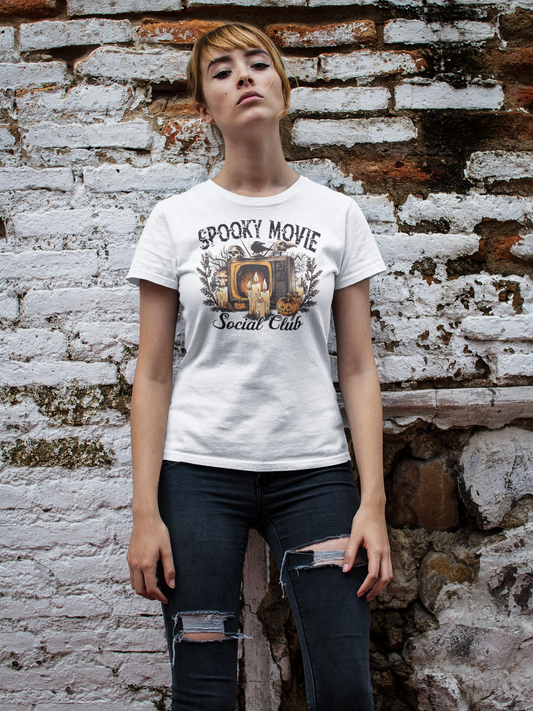"Spooky Movie Social Club" T-Shirt